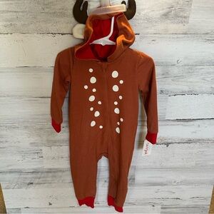 Cat & Jack Baby Deer Outfit Size 18 Months NEW